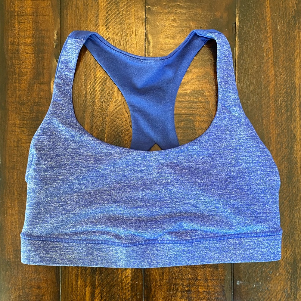 Lululemon sports bra cross back